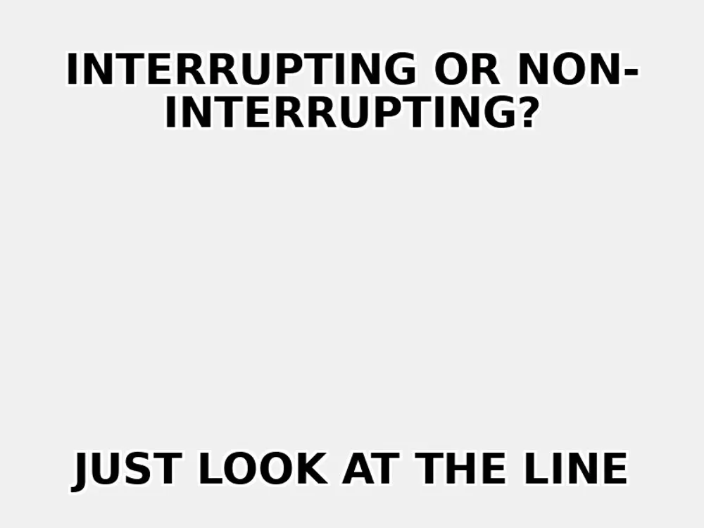 Interrupting vs Non-Interrupting Boundary Events