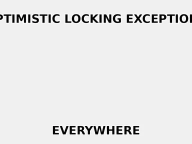 Optimistic Locking Exceptions at Scale
