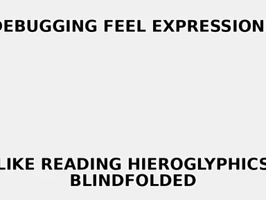 FEEL Expression Debugging