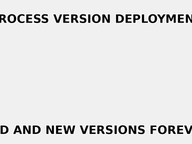 Process Version Deployment Strategy