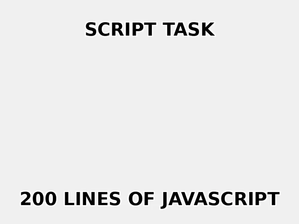 Script Task vs Service Task Decision