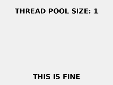 Workflow Engine Thread Pool Configuration